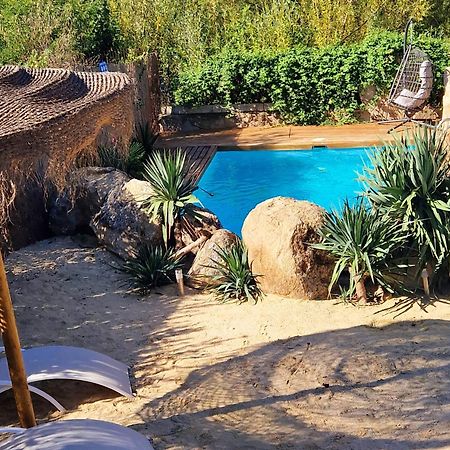 Complejo Oasis Beach Sobre El Rio Huerta  Ngoại thất bức ảnh