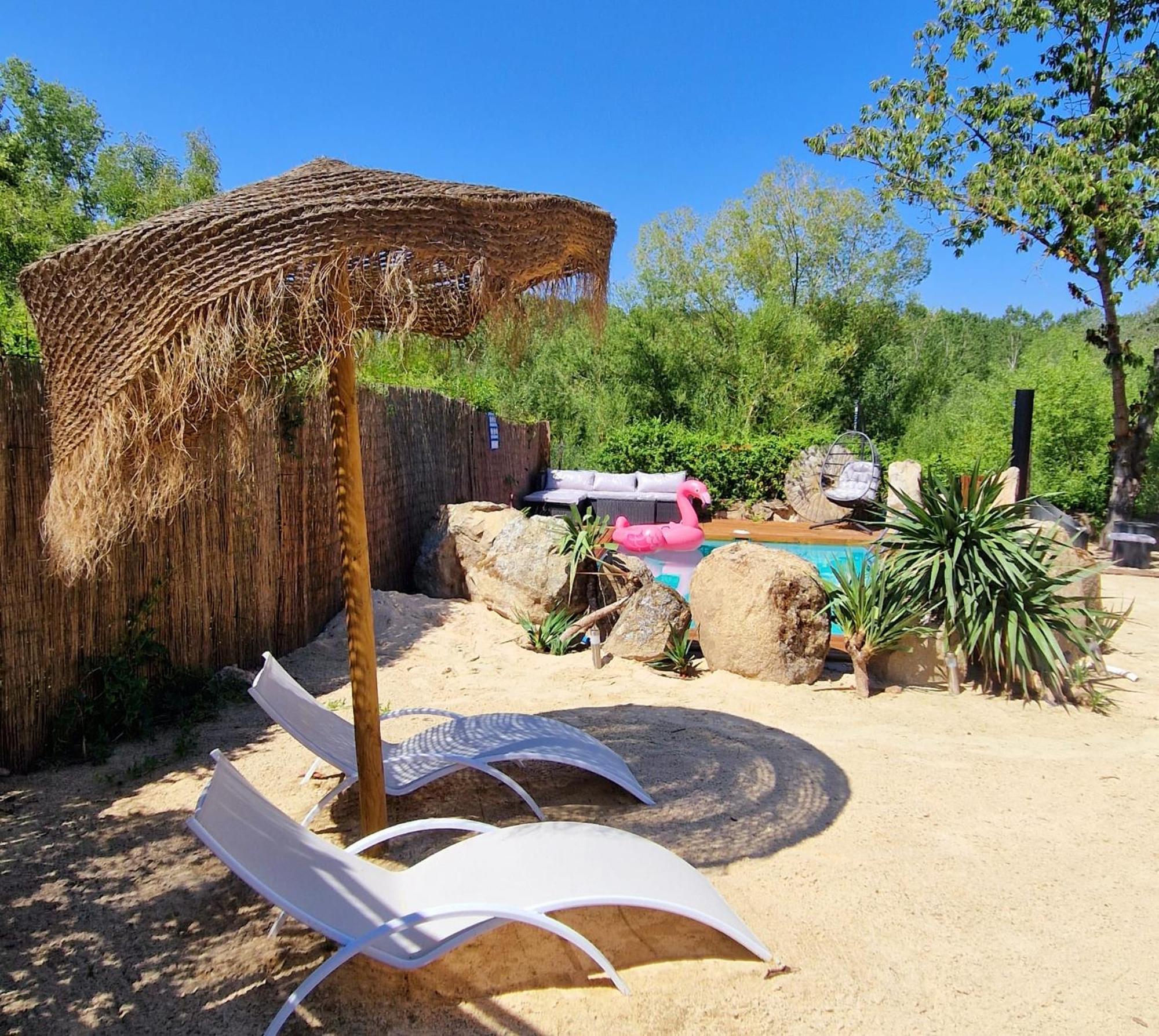 Complejo Oasis Beach Sobre El Rio Huerta  Ngoại thất bức ảnh
