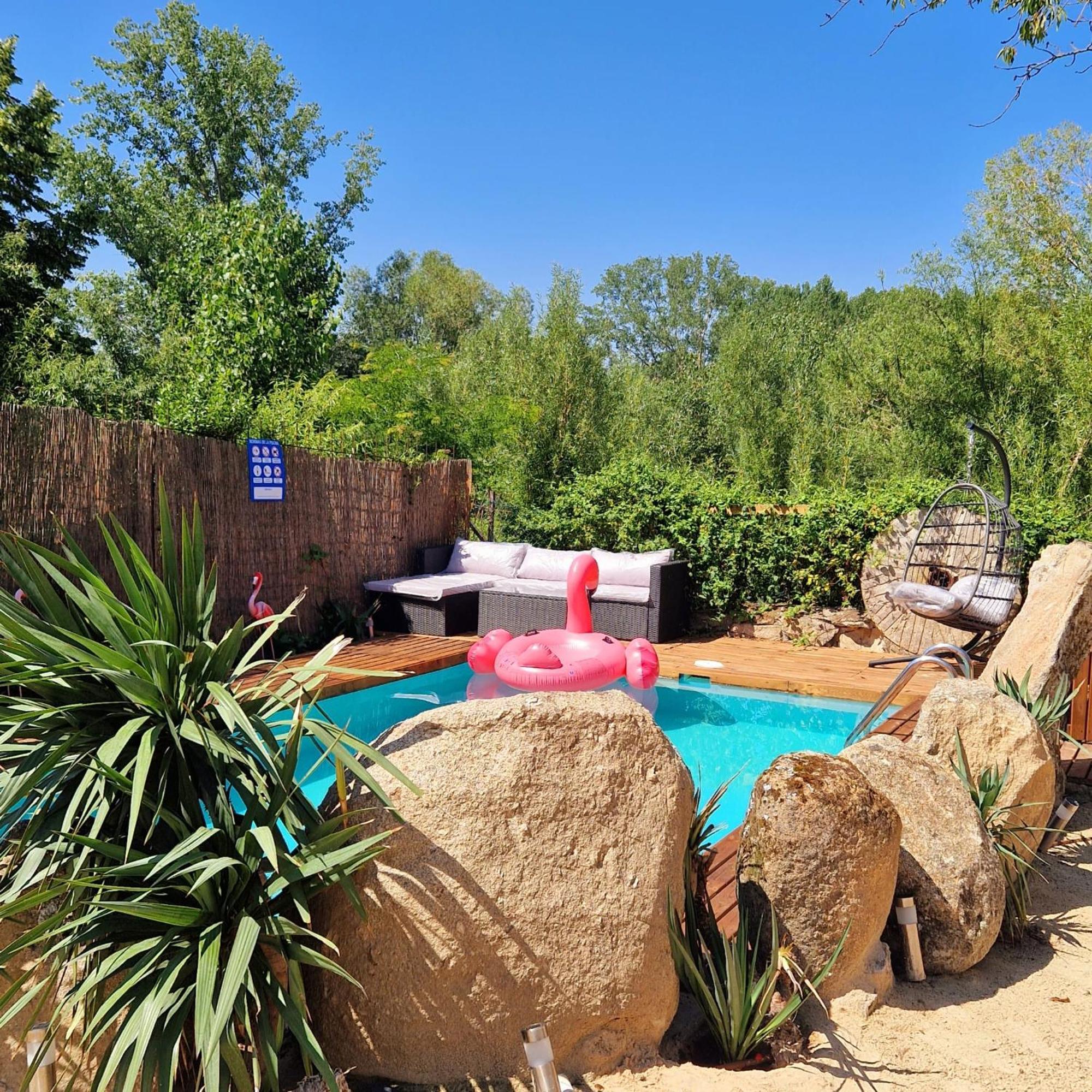Complejo Oasis Beach Sobre El Rio Huerta  Ngoại thất bức ảnh