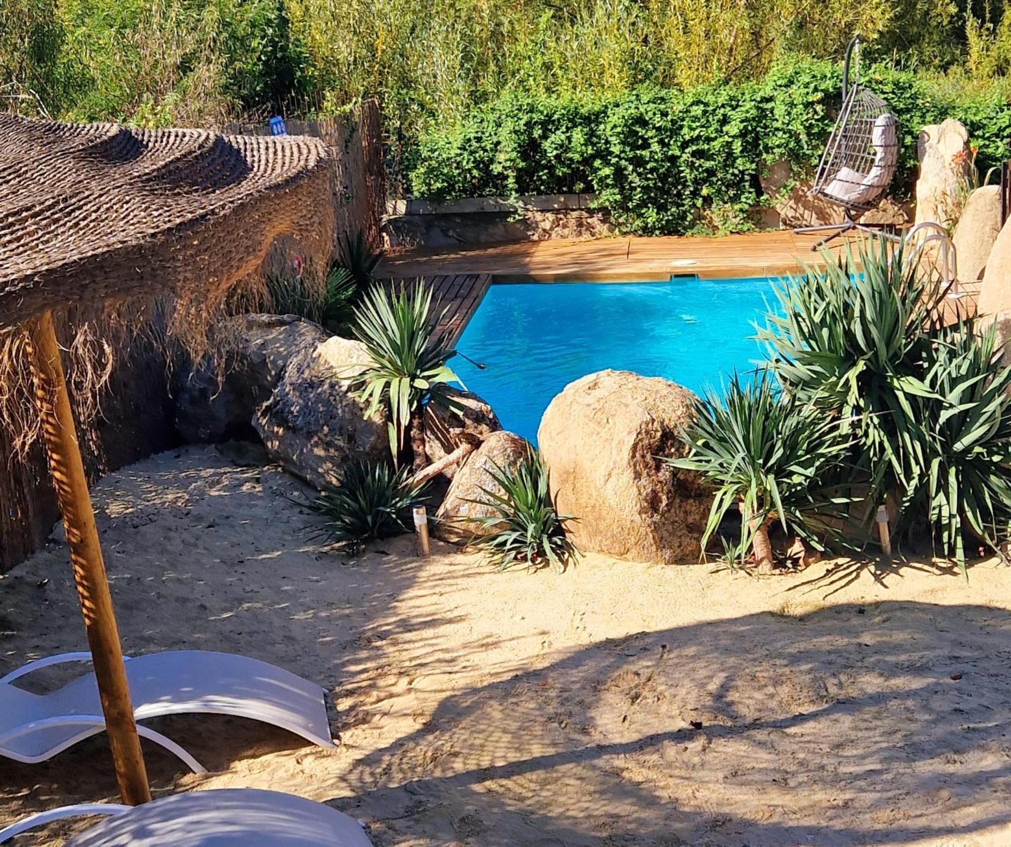 Complejo Oasis Beach Sobre El Rio Huerta  Ngoại thất bức ảnh